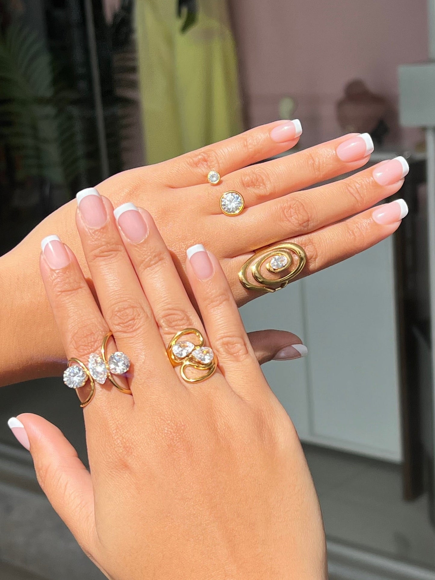 Gel Supreme: White French Tips