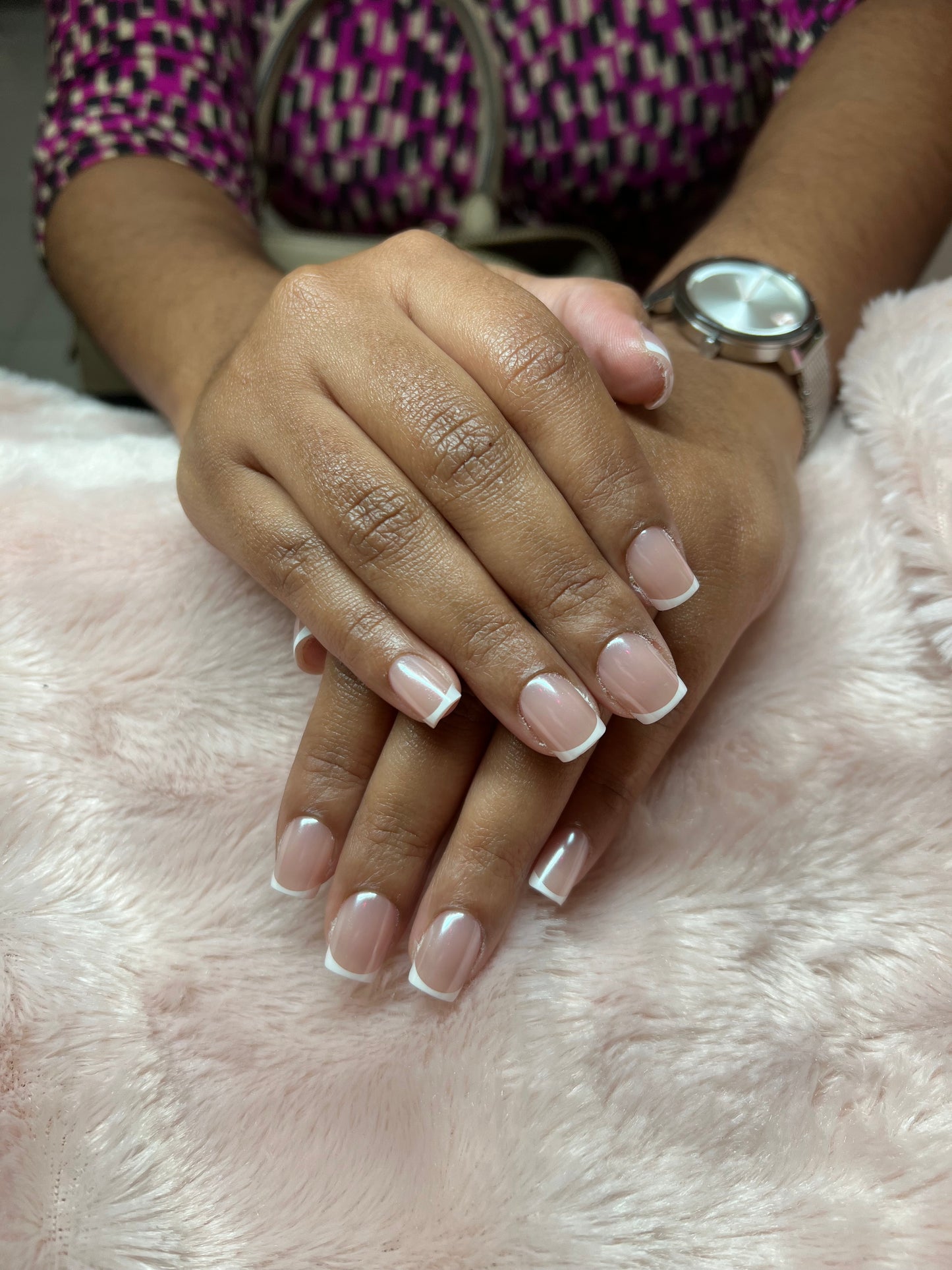 Gel Supreme: Mini Chrome French