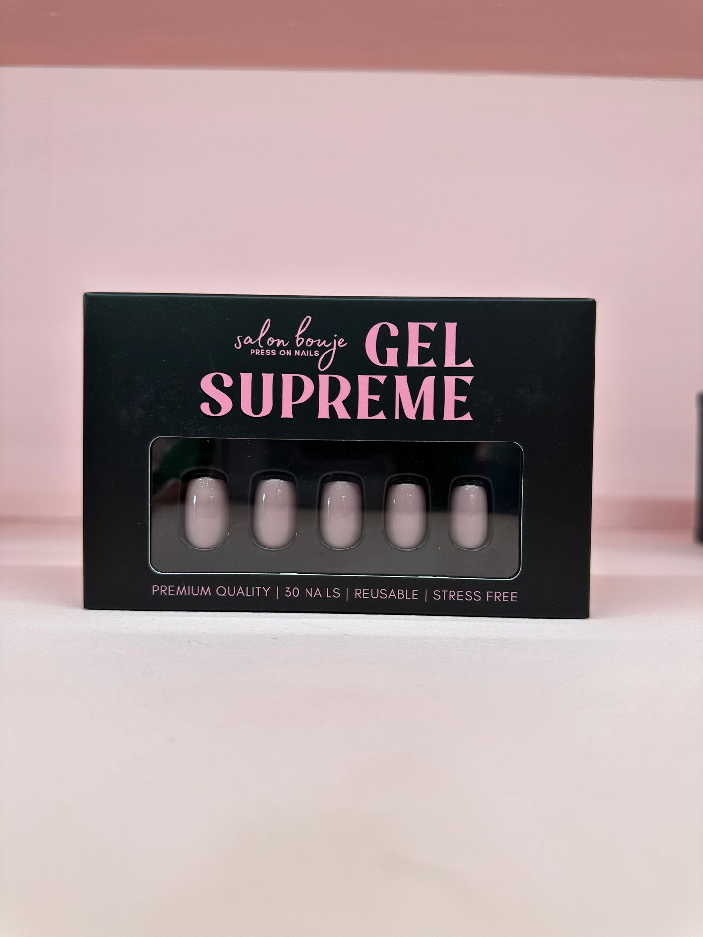 Gel Supreme: Nude Pink Press Ons