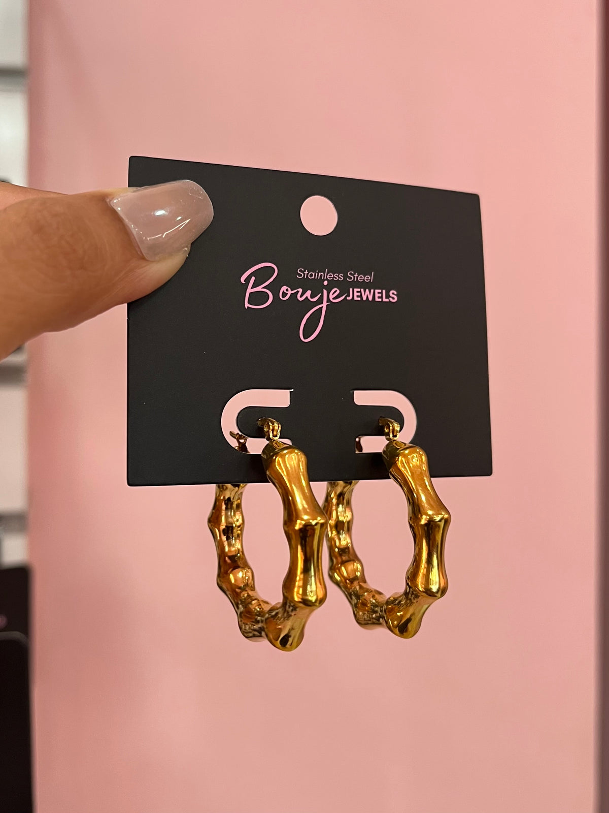 Bouje Jewels: Camellia Hoops