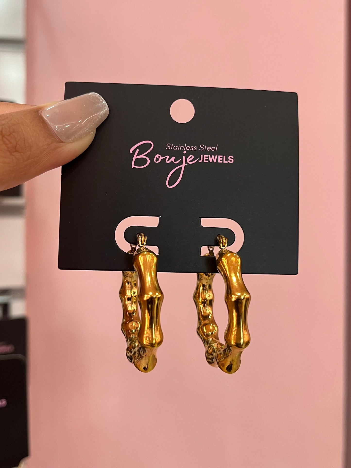 Bouje Jewels: Camellia Hoops