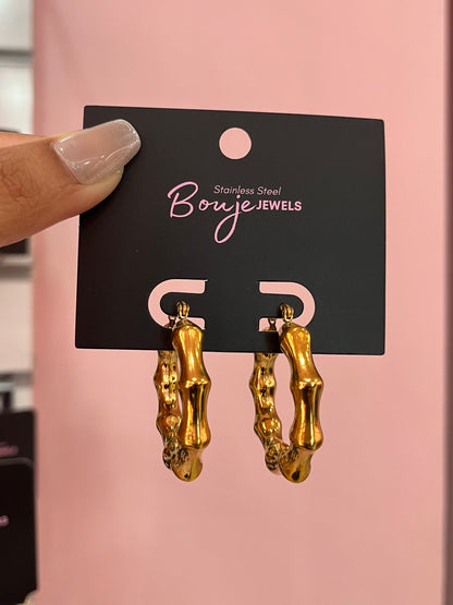 Bouje Jewels: Camellia Hoops