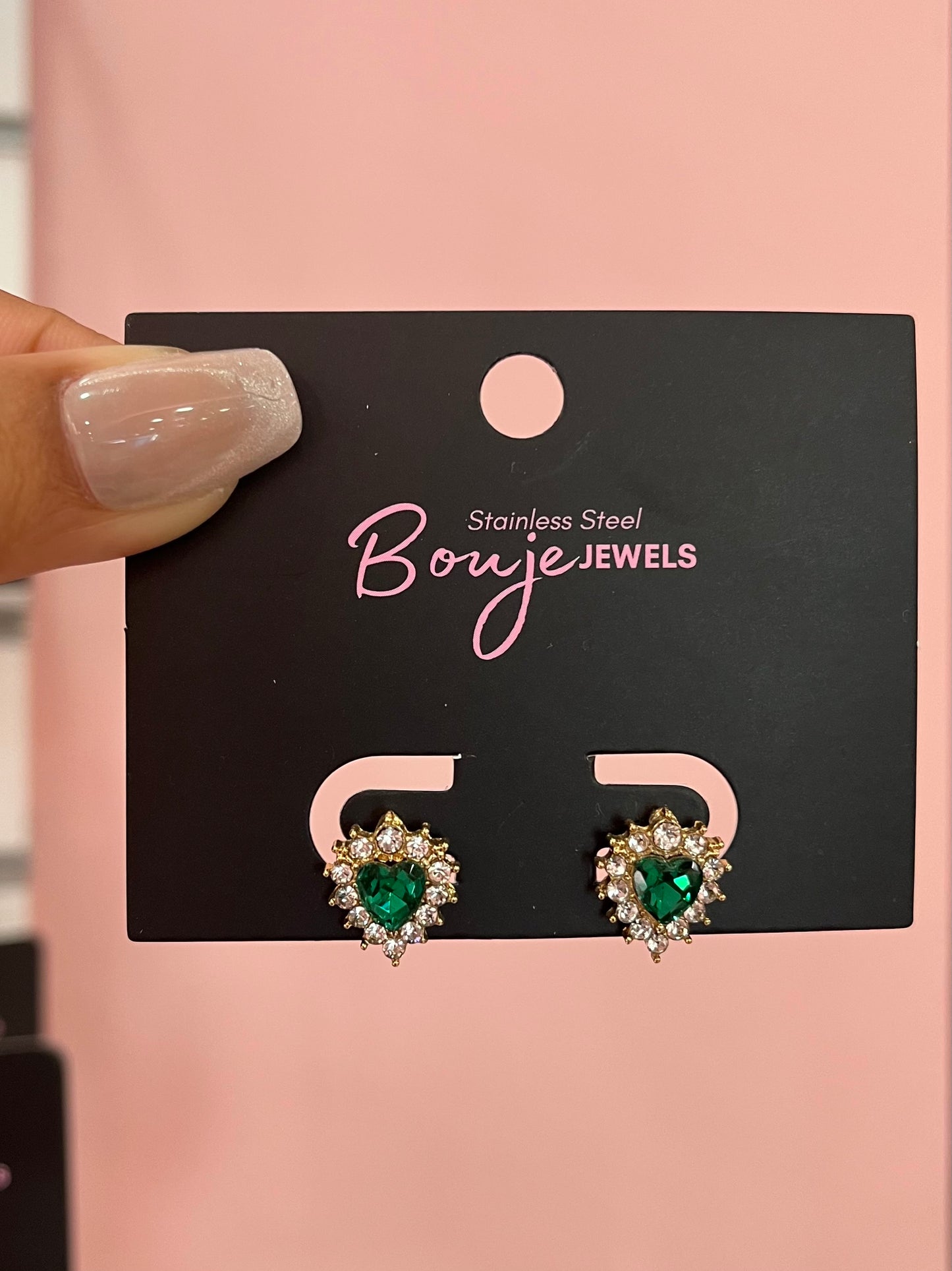 Bouje Jewels: Emerald Hearts