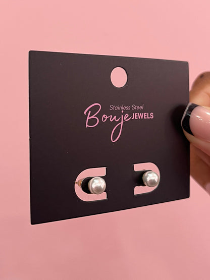 Bouje Jewels: Pearl Studs