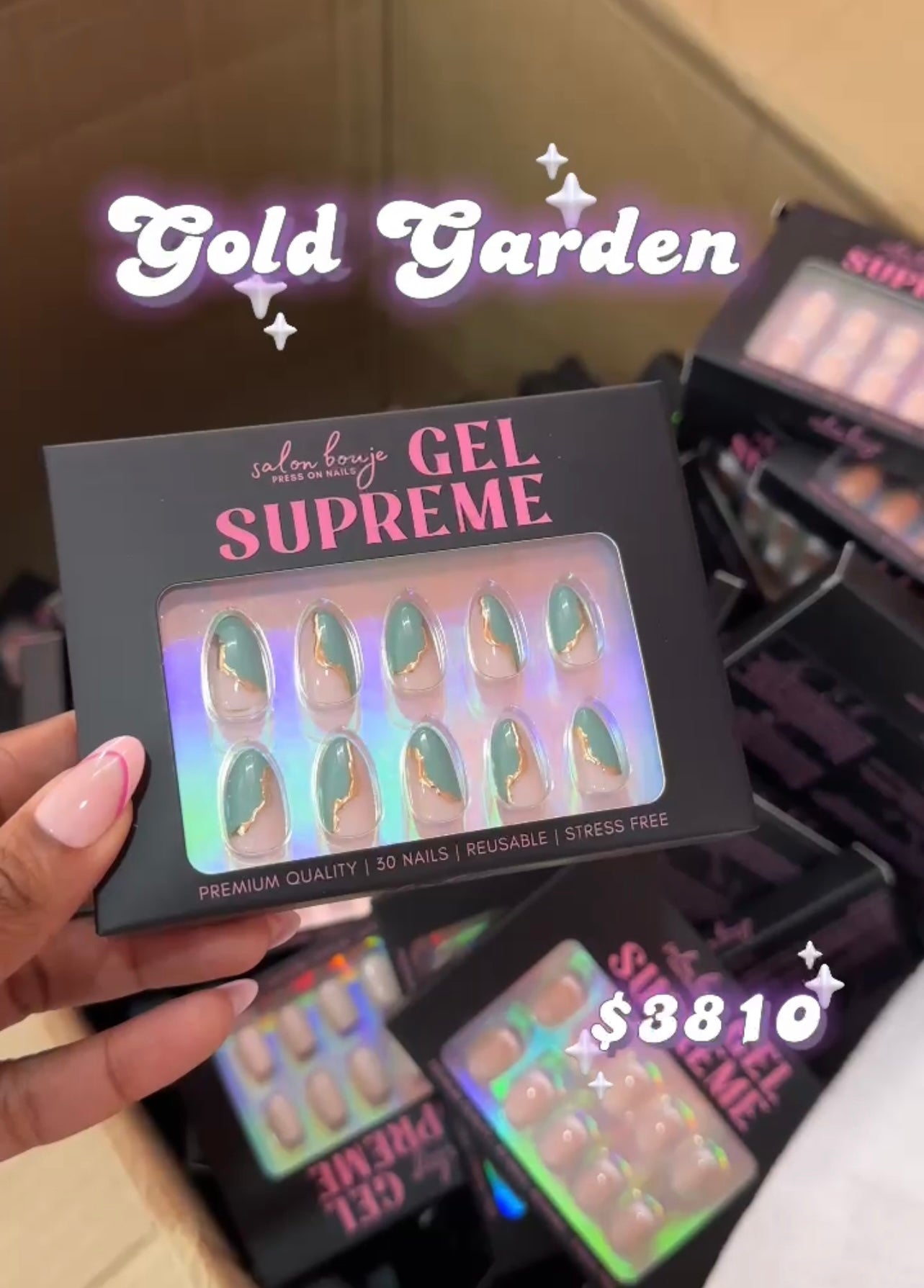 Gel Supreme: Gold Garden