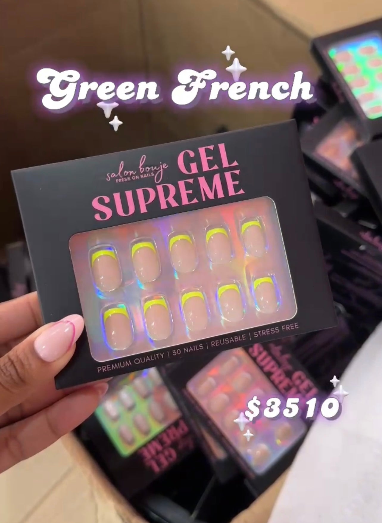 Gel Supreme: Green French